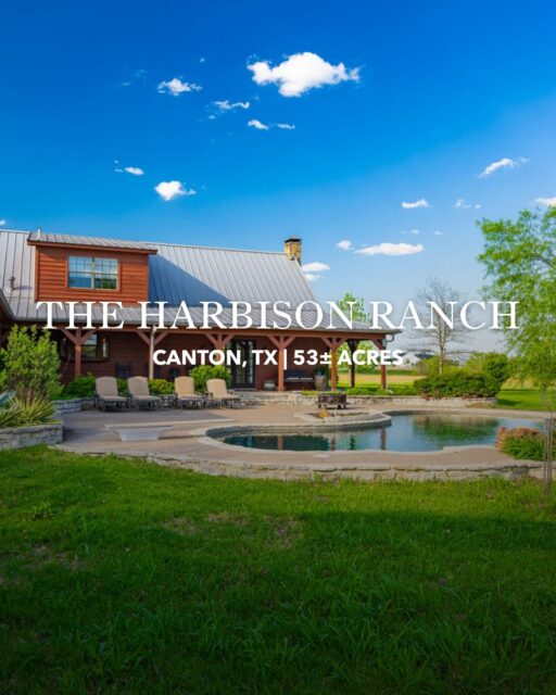 NEW LISTING 

The Harbison Ranch in Canton is a fully turnkey retreat offering refined country living with a stunning custom ranch-style home, pool, barn, open pastures, and three scenic ponds—all just an hour from the DFW Metroplex. Blending timeless craftsmanship with peaceful East Texas charm, this versatile ranch is perfectly suited for full-time living, weekend escapes, livestock, and recreation.

Listing Details | republicranches.com/properties/texas/east-texas/the-harbison-ranch

#LuxuryRealEstate #RanchRealEstate #TexasRanches