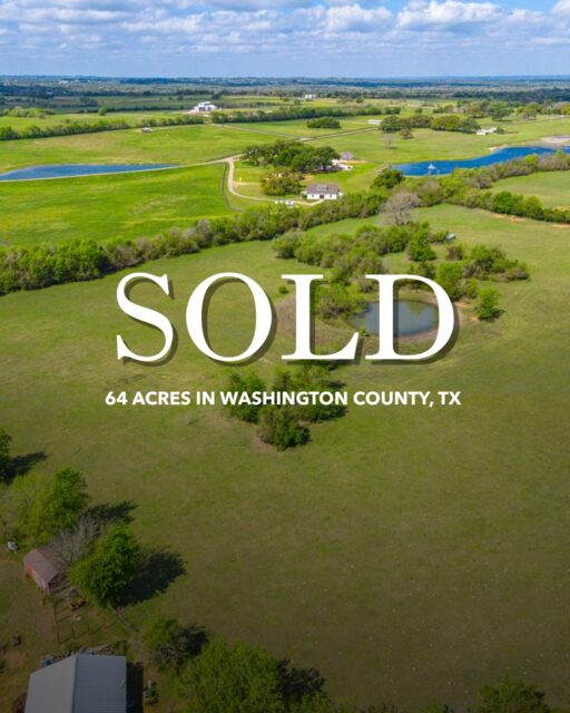 SOLD | Independence Ranch | 64 Acres in Washington County, TX 

A truly exceptional ranch has found its new owners. From rolling pastures and panoramic views to a premier equestrian facility with a rich legacy, Independence Ranch offered a rare opportunity in the heart of Washington County.

Congratulations to everyone involved in this successful closing! 

#Sold #RepublicRanches #TexasRanches #WashingtonCounty #BrenhamTX #HorseProperty #EquestrianLife #RanchRealEstate
